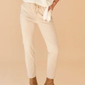 Pantalones básicos cordón