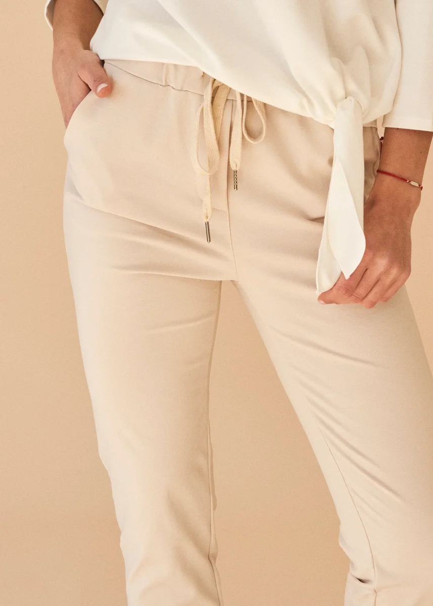 Pantalones básicos cordón - Imagen 3
