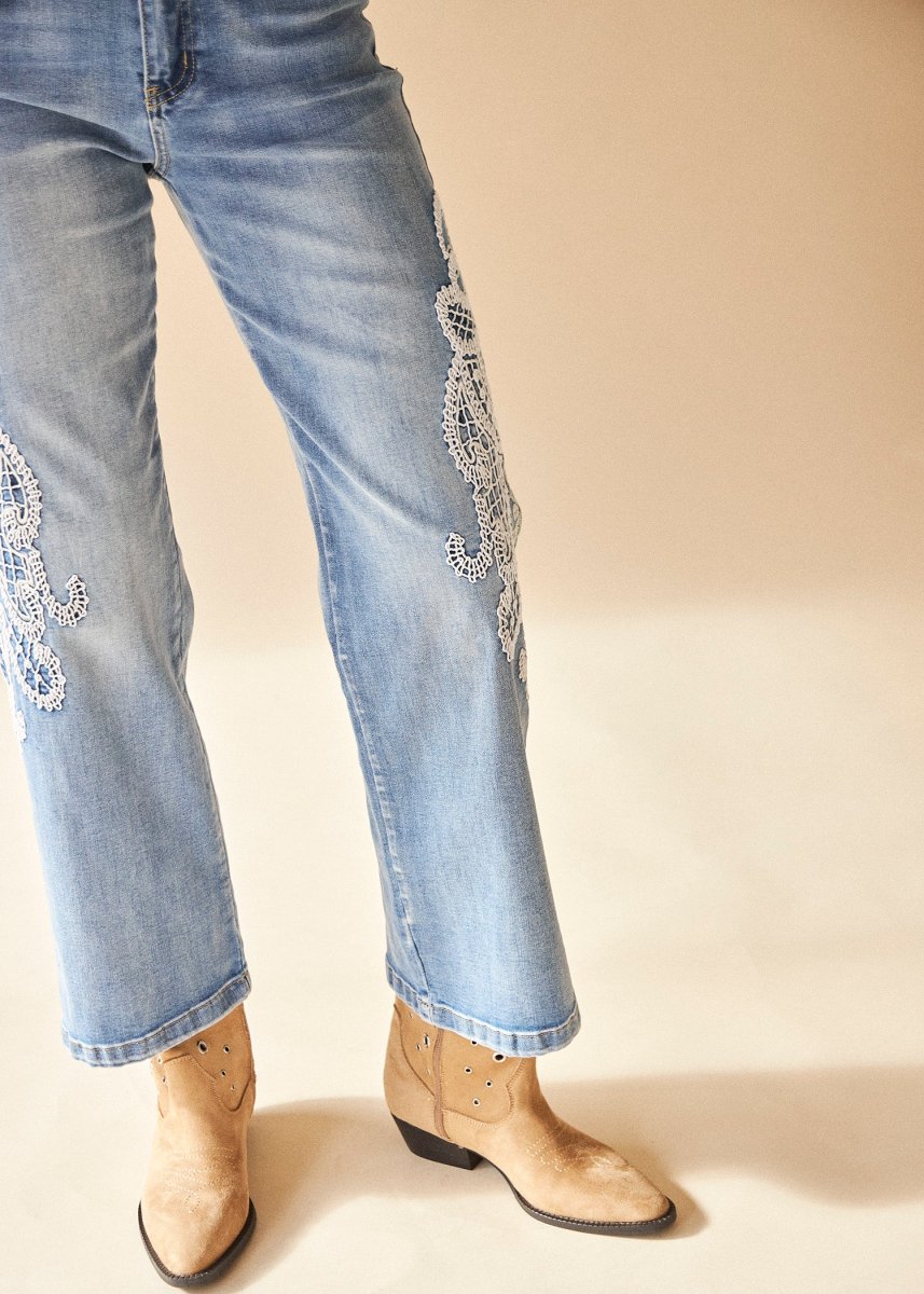 Jeans bordados - Imagen 3