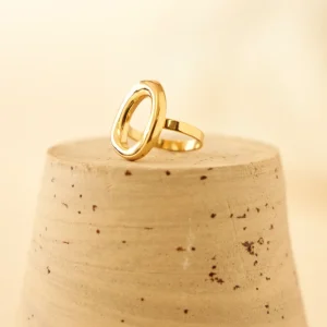 Anillo círculo orgánico