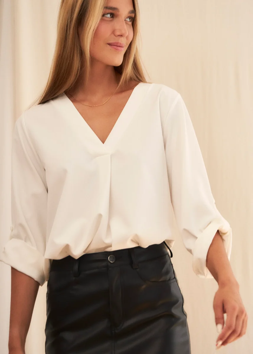 Blusa fluida - Imagen 3