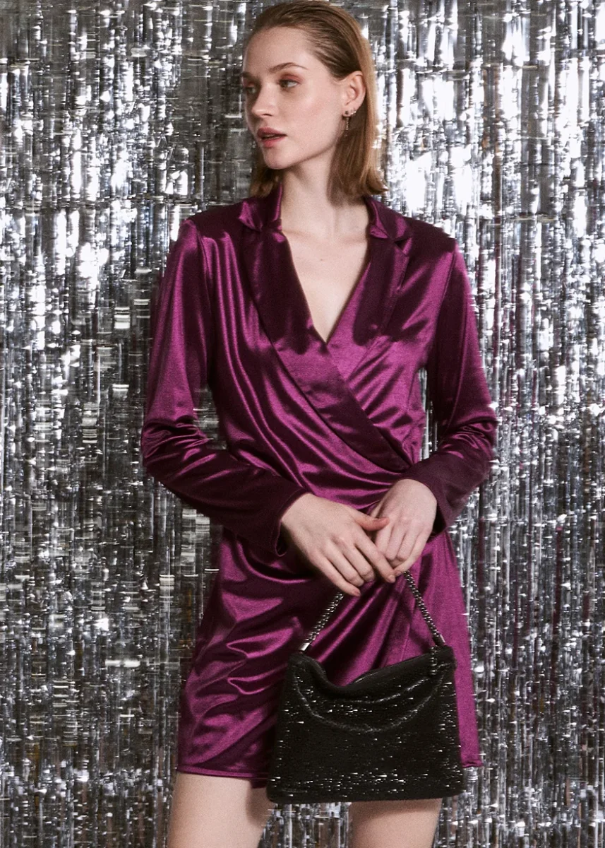 Vestido satinado - Imagen 5