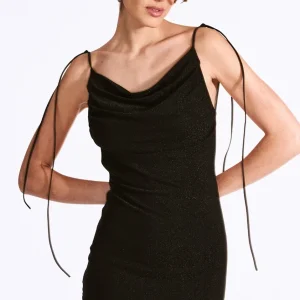 Vestido lurex tirantes