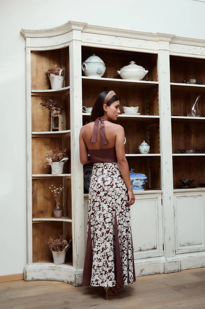 Falda Aurora Marrón - Imagen 6