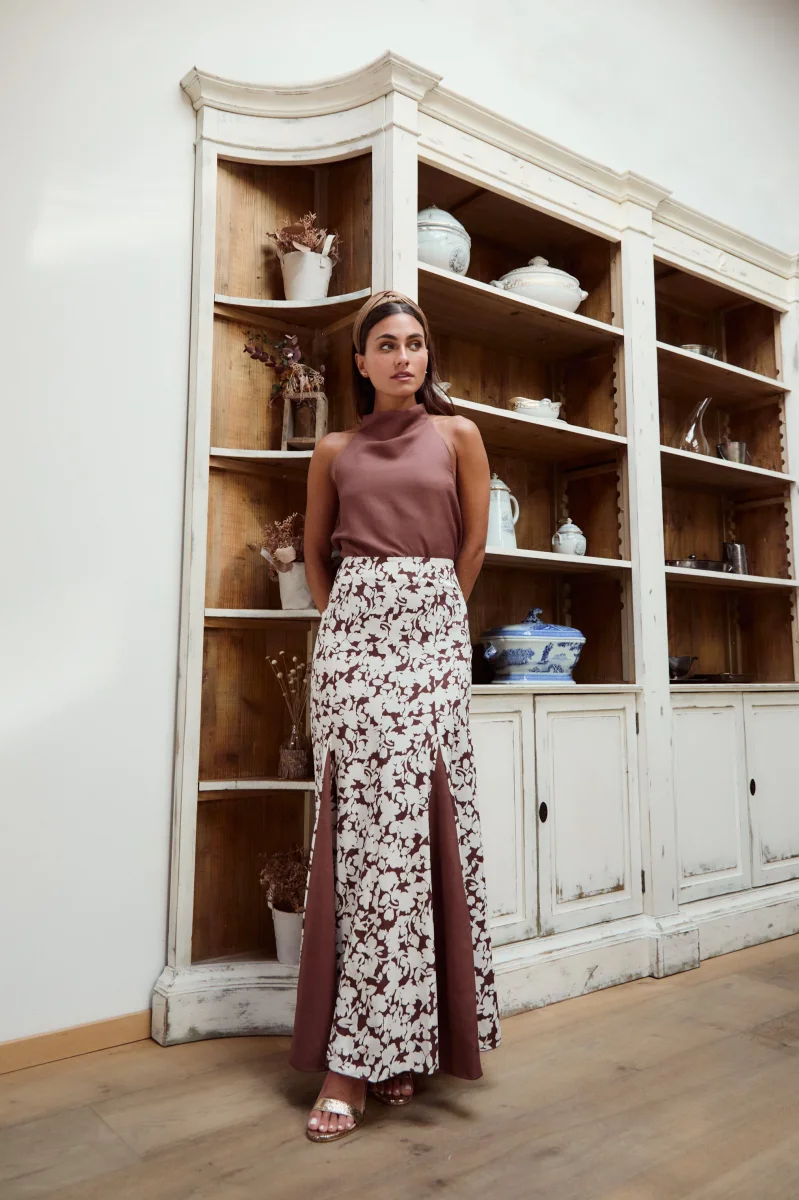 Falda Aurora Marrón - Imagen 7
