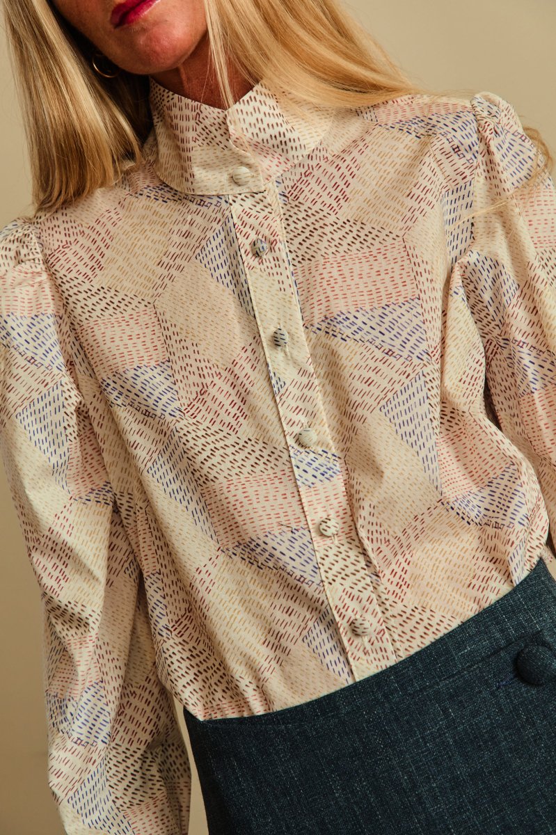 Blusa Pureza Lazo Estampada - Imagen 5