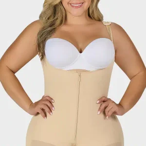 Faja MYD F-0768 Alta Compresión con Cierre Frontal | Faja Colombiana Moldeadora España