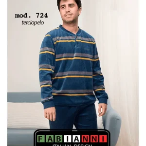 KINANIT FABIANNI Pijama Caballero Terciopelo
