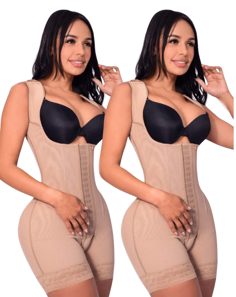 Faja Colombiana reloj de arena – 6 Varillas en Cintura-Espalda Ancha en Sisa 799LMC - Imagen 4