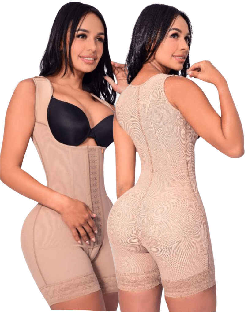 Faja Colombiana reloj de arena – 6 Varillas en Cintura-Espalda Ancha en Sisa 799LMC - Imagen 6