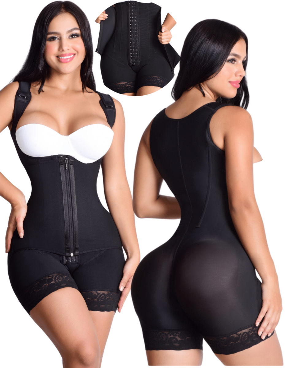 Faja Colombiana Reloj de Arena con Sisa Cola Prehormada 757LMC - Imagen 4