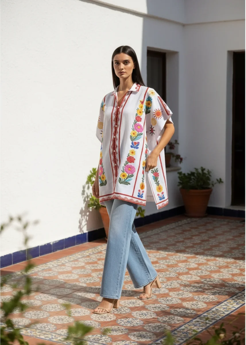 Camisa oversize estampado