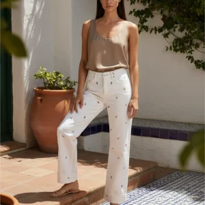 Jeans bordados
