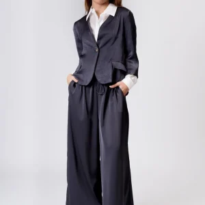 Chaqueta raso