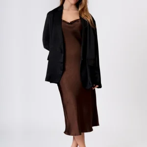 Blazer raso
