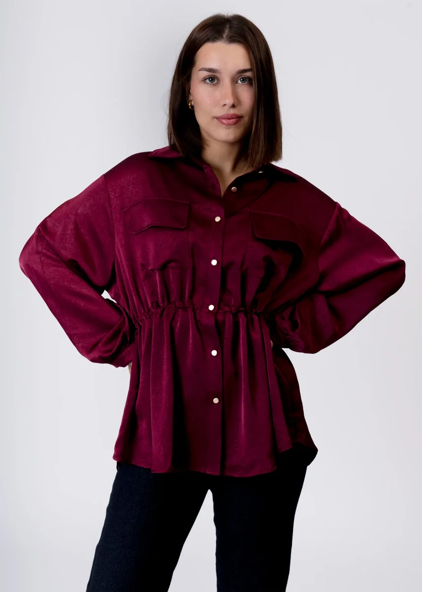 Sobrecamisa raso