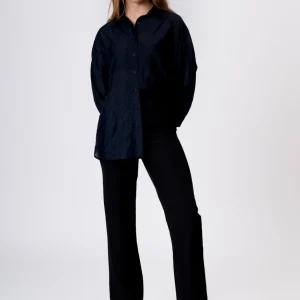 Camisa organza bordada