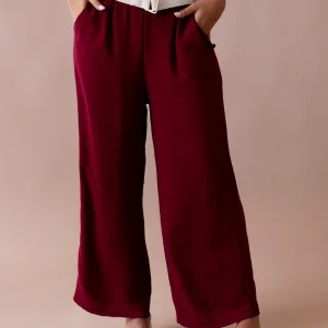 Pantalones Sasha palazzo