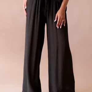 Pantalones bambula palazzo