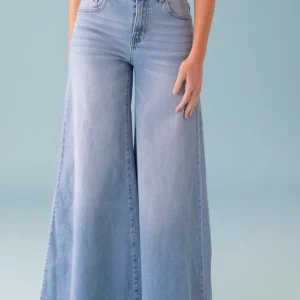Jeans anchos campana