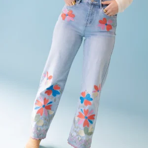Jeans bordados