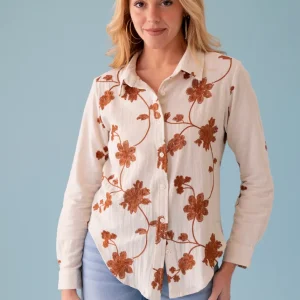Camisa bordada