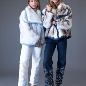 Chaqueta efecto pelo