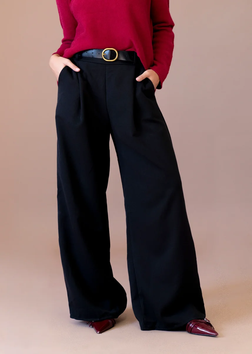 Pantalones sarga anchos - Imagen 7