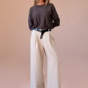 Pantalones sarga anchos