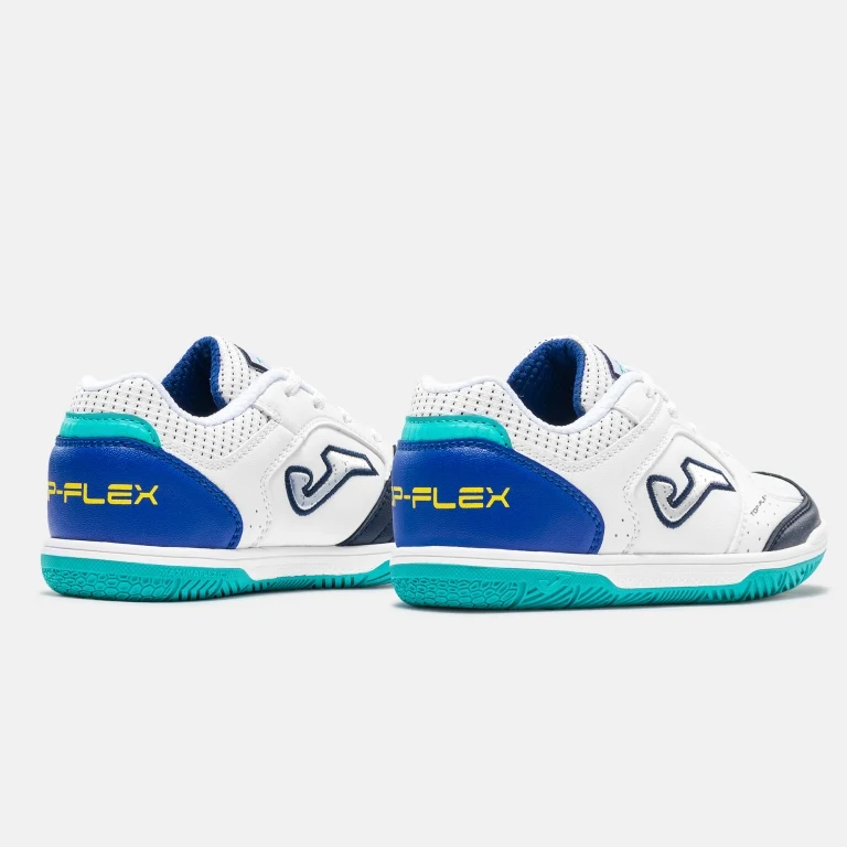 ZAPATILLA JOMA TOP FLEX JR 2632 BLANCO INDOOR - Imagen 4