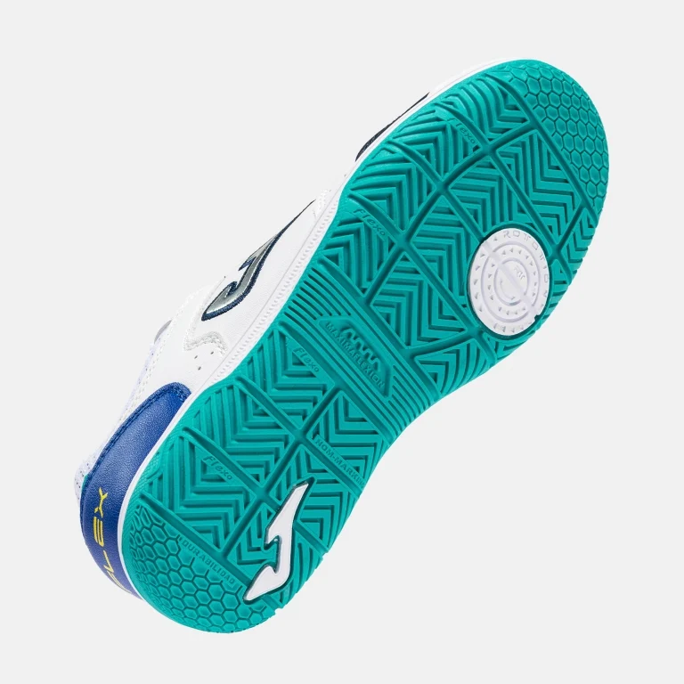 ZAPATILLA JOMA TOP FLEX JR 2632 BLANCO INDOOR - Imagen 6