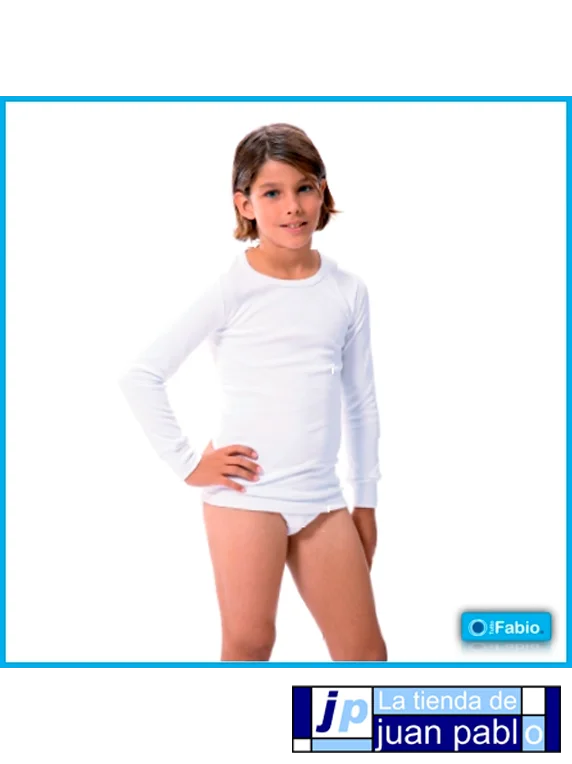 FABIO 8111 Camiseta Térmica Manga Larga