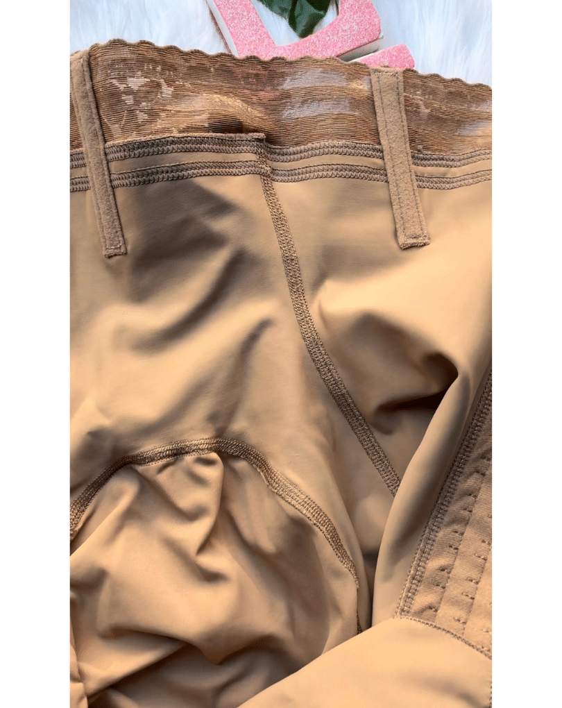 FAJA SHORT ORIGINAL COLOMBIANA STRAPLESS DOBLE BROCHE 736LMC - Imagen 4