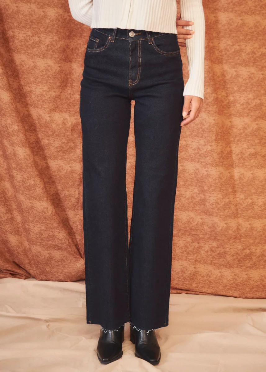Jeans straight leg básicos - Imagen 7