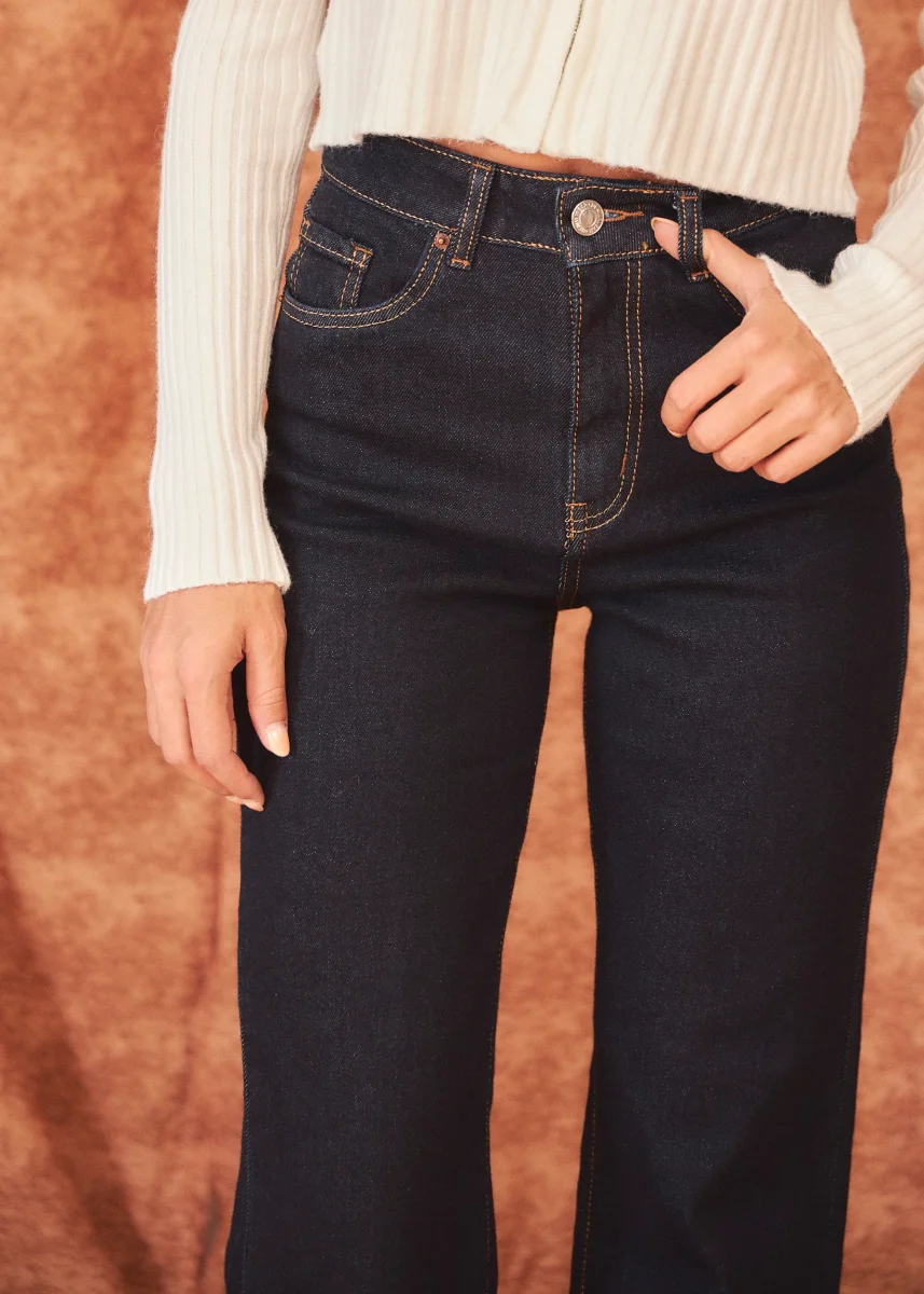 Jeans straight leg básicos - Imagen 6