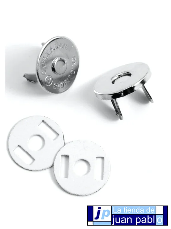 GENIZ 02210 Broche Metálico Imantado sin Coser - Imagen 2