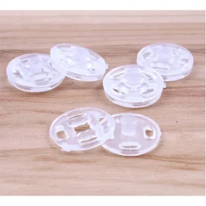 GENIZ 19205 Broche Transparente 10mm