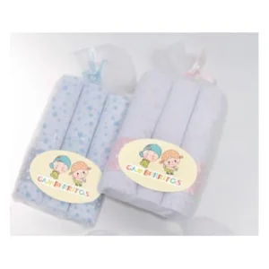 GAMBERRITOS Gasas Estampadas Pack 3 Unidades