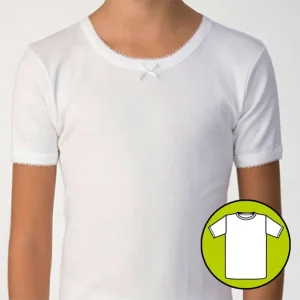 GIL MAS 4392 Camiseta Niña Manga Corta
