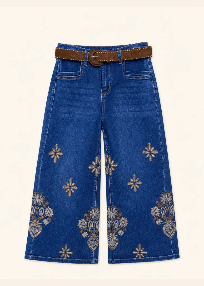Jeans bordados - Imagen 3