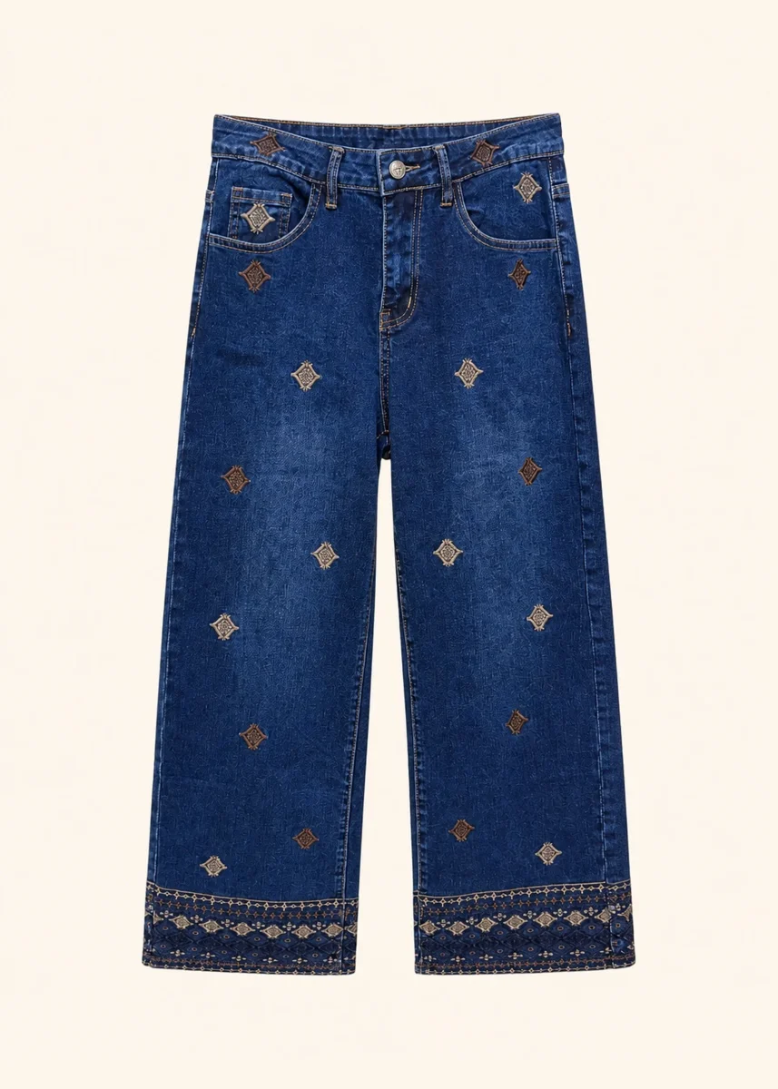 Jeans bordados - Imagen 3