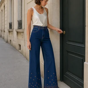 Jeans bordados