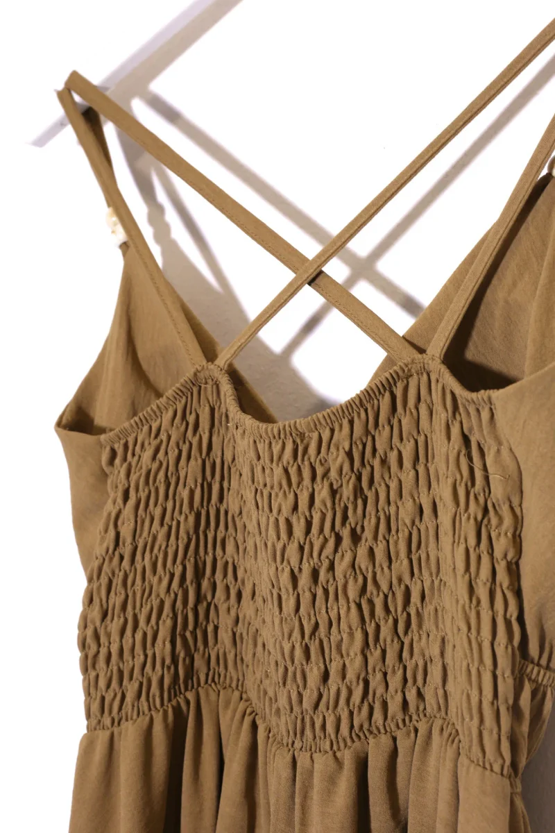 Vestido abalorios fluido corto - Imagen 9