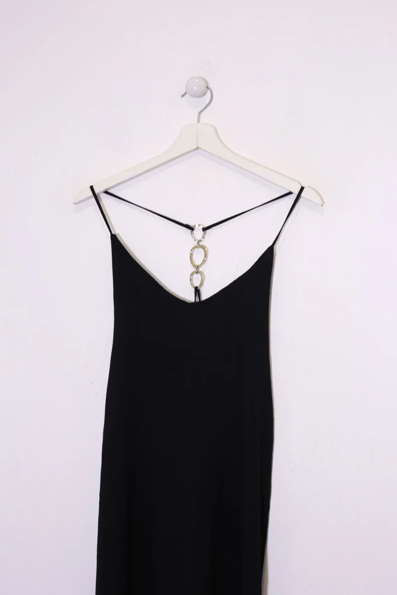 Vestido joya largo fluido - Imagen 9