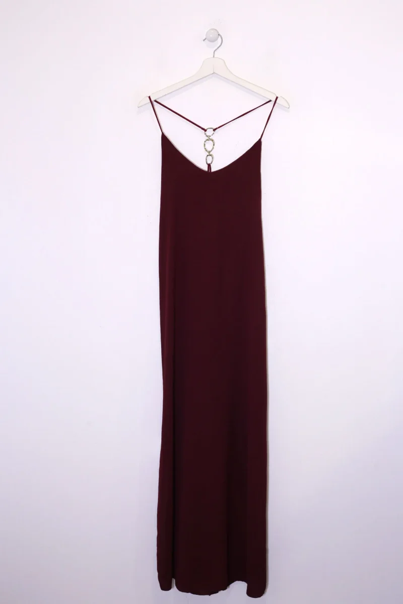 Vestido joya largo fluido - Imagen 4