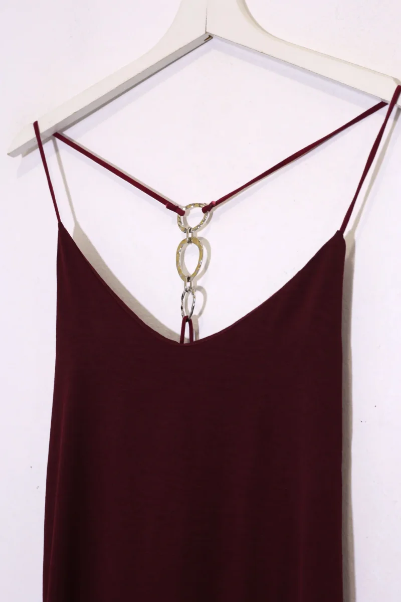 Vestido joya largo fluido - Imagen 5