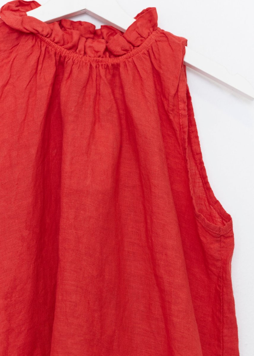 Top halter lino - Imagen 9