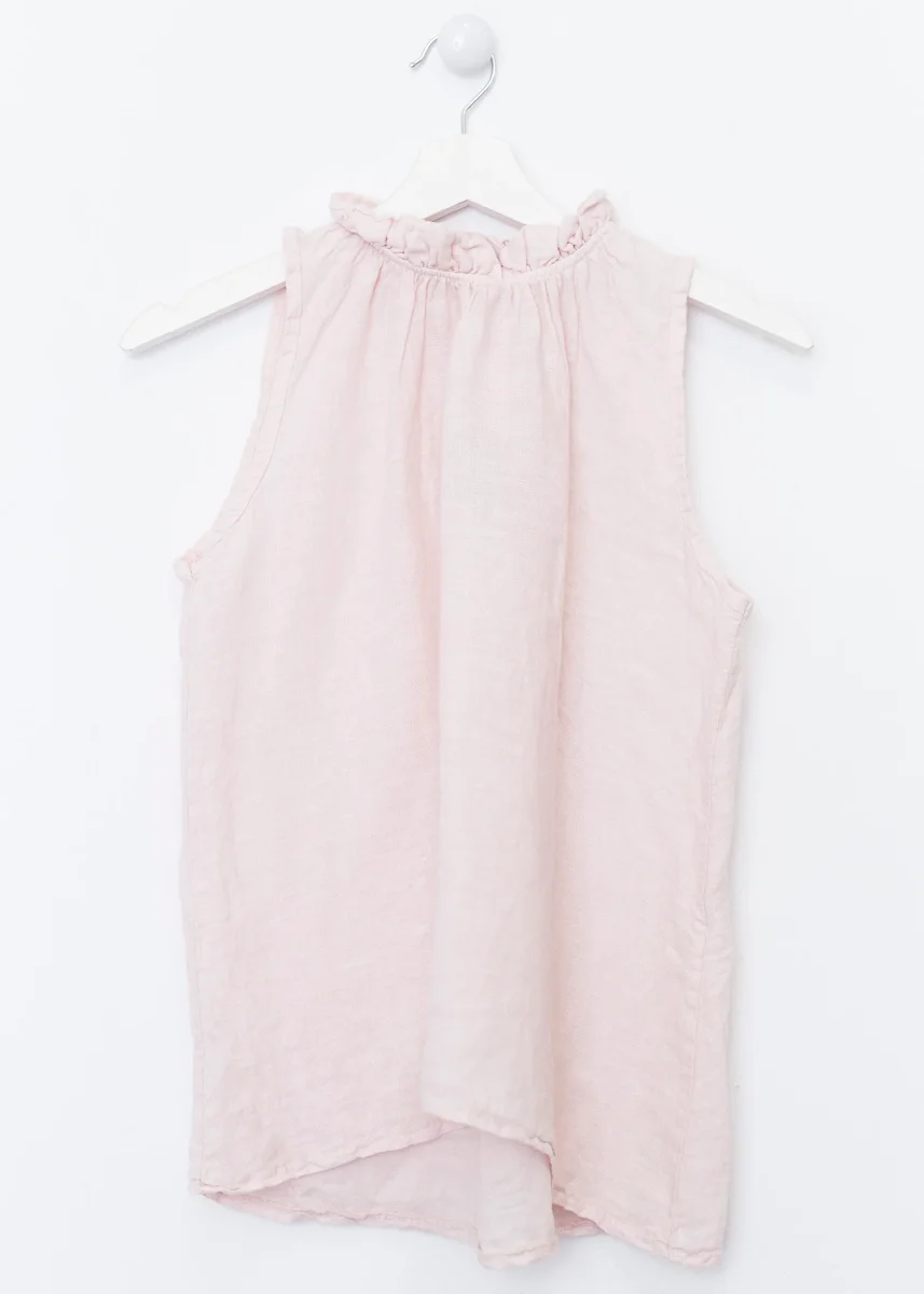 Top halter lino - Imagen 4