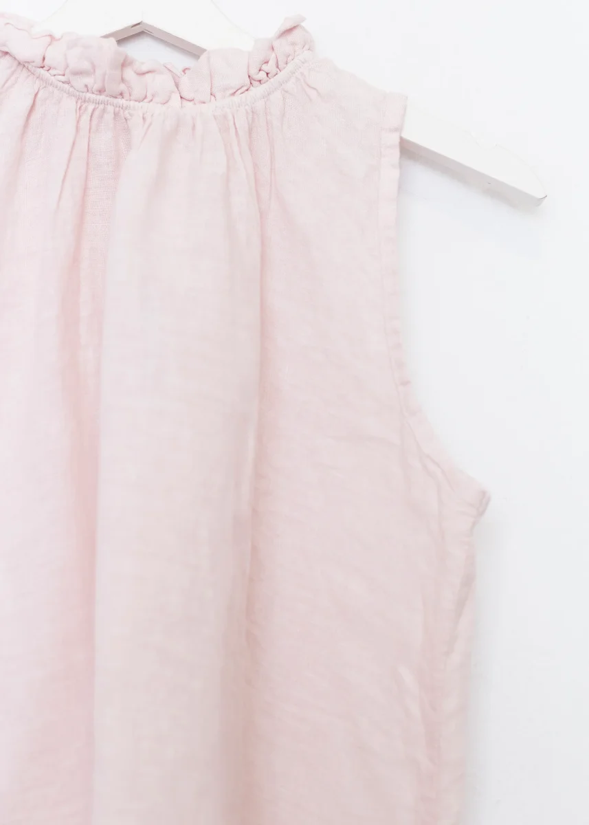 Top halter lino - Imagen 5