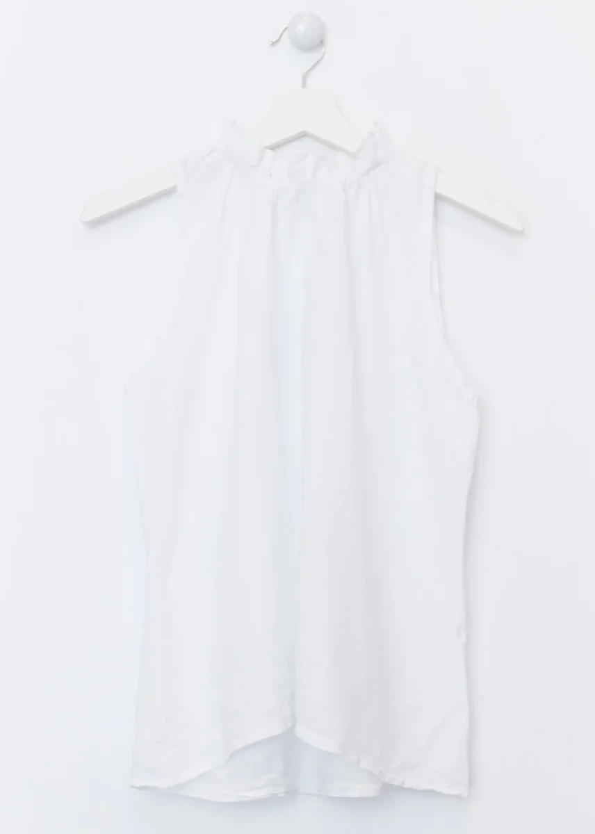 Top halter lino - Imagen 6
